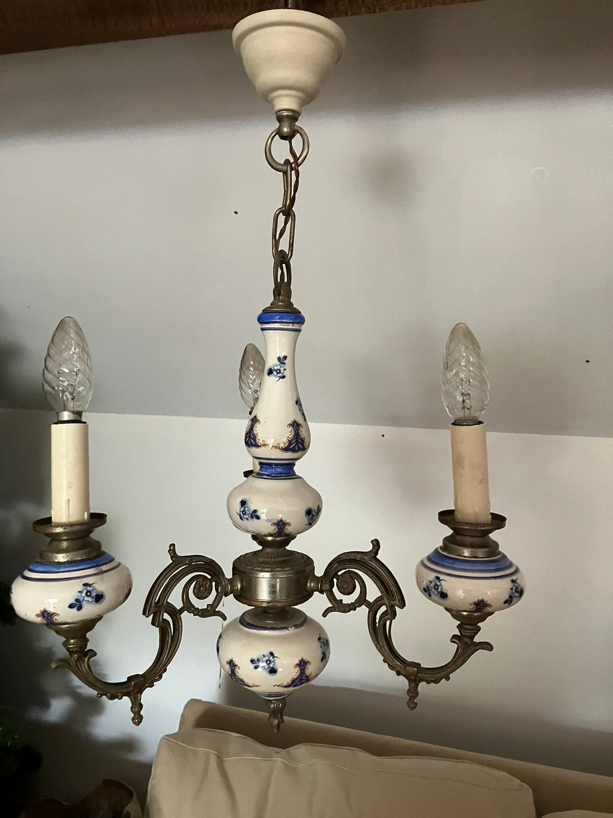 Twee identieke luchters, Huis en Inrichting, Ophalen, Gebruikt