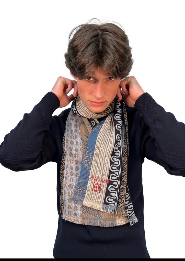 Sjaal Olivier Strelli, Kleding | Heren, Ophalen of Verzenden, Zo goed als nieuw, Sjaal