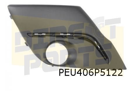 Peugeot 107 (10/05-7/14) mistlamp afdekkap Rechts Origineel!, Neuf, -, -, Avant