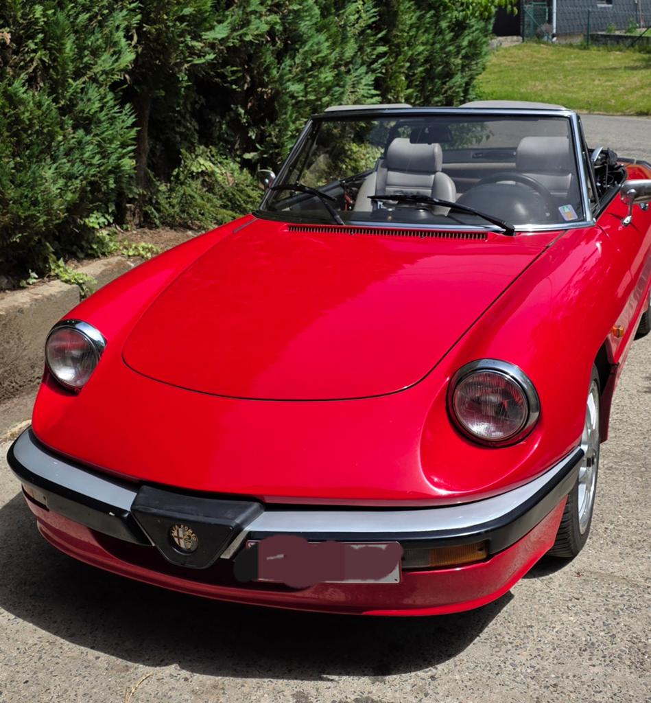 Alfa Spider, Auto's, Alfa Romeo, 94 kW, Achterwielaandrijving, 4 cilinders, Cabriolet