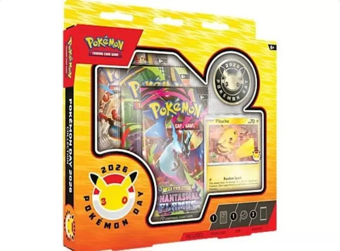 Pokemon day 2026, Ophalen