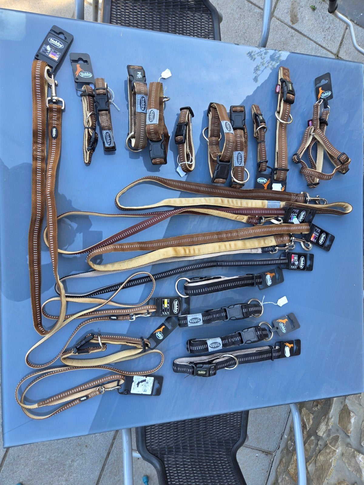 lot de colliers et laisses chien/chiot neuf, Animaux & Accessoires, Enlèvement, Neuf