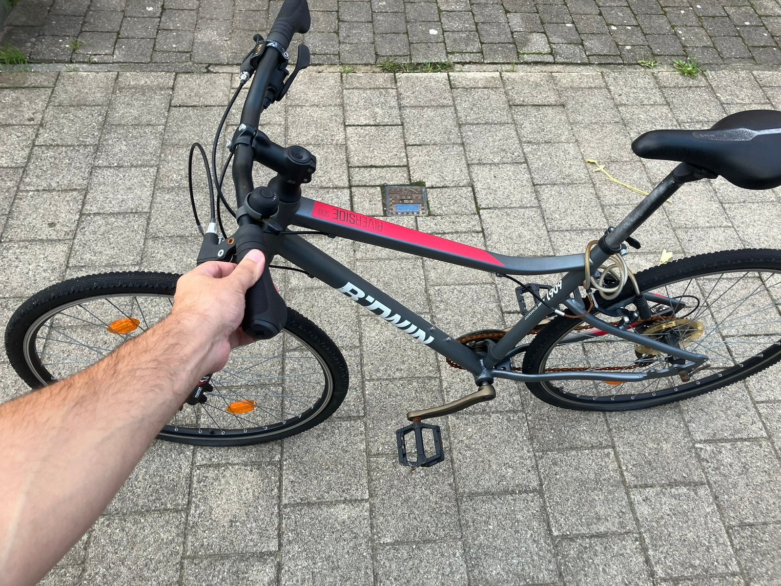 Herenfiets, Fietsen en Brommers, Ophalen, Gebruikt