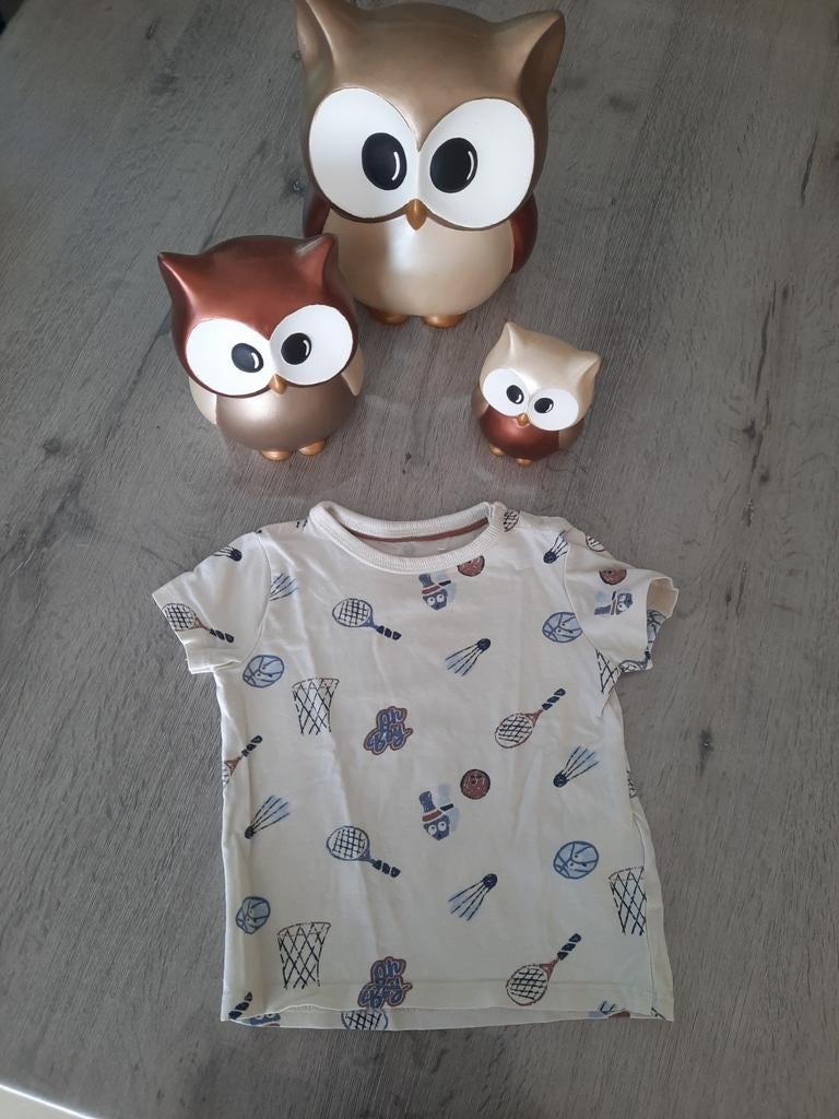 T-shirt sportmotief JBC Cuddles&Smiles maat 80, Kinderen en Baby's, Ophalen of Verzenden