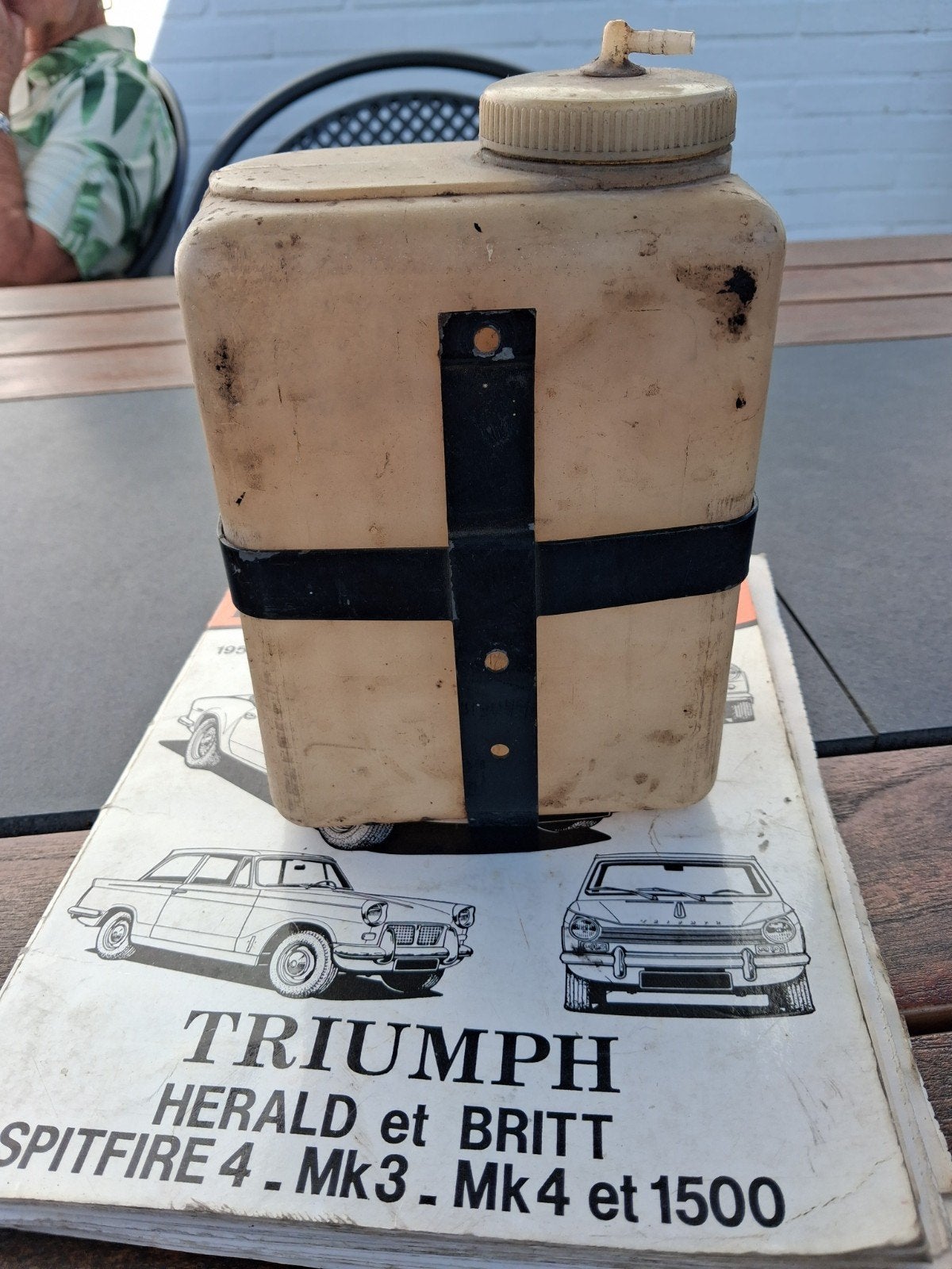 Réservoir sproeiers triumph spitfire, Auto's, Triumph, Particulier, Te koop, Spitfire