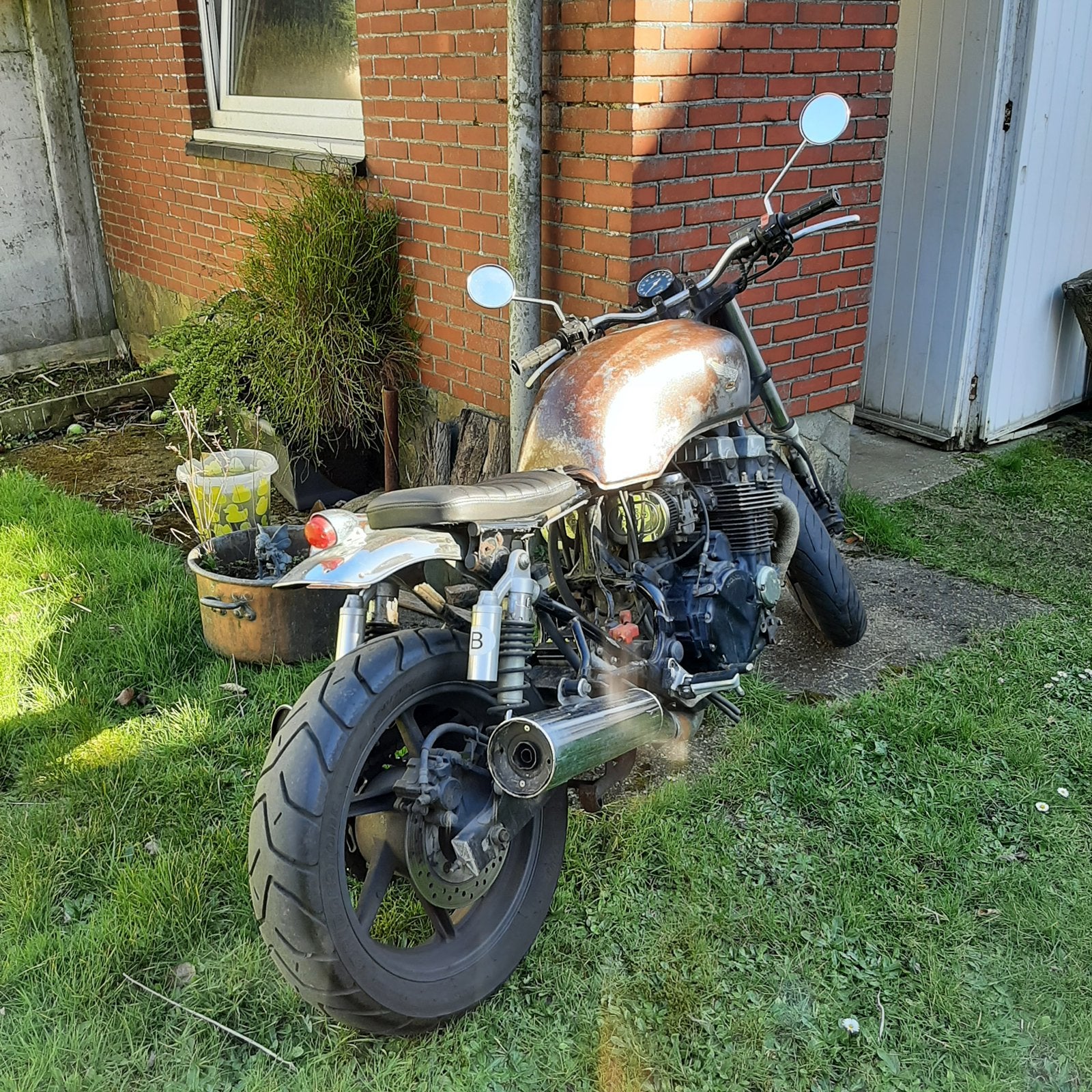 Honda cb750 street custom, Motoren, Motoren | Honda, Gebruikt, Particulier, Handgeschakeld, Naked bike