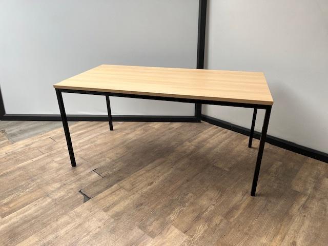 Simpele kantine/vergadertafel – Licht eiken (160), Huis en Inrichting, Tafelkleden, Ophalen