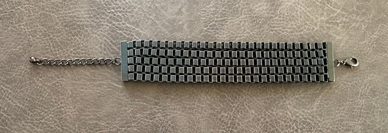 Metalen armband, Enlèvement ou Envoi, Comme neuf