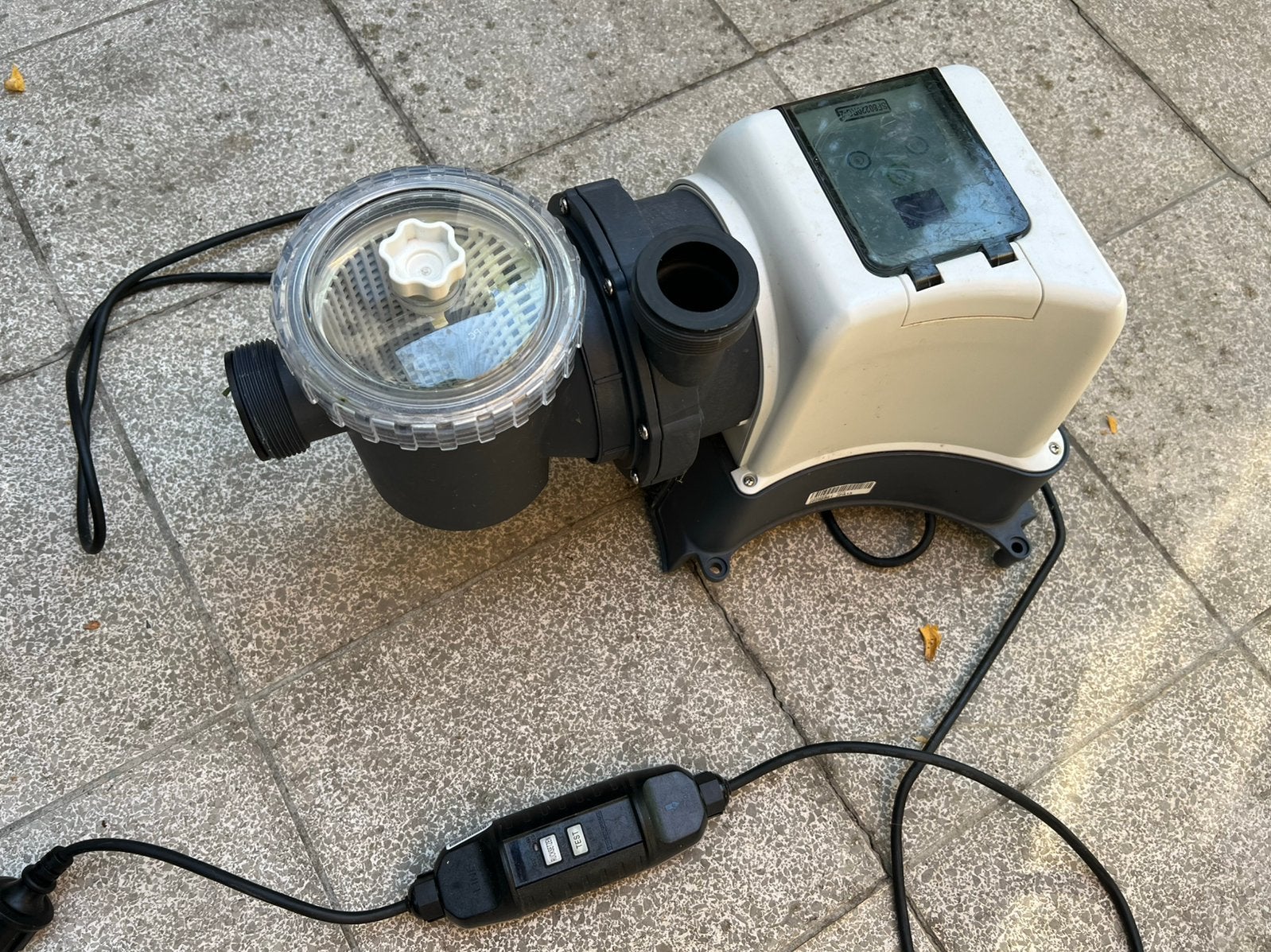 Intex zandfilterpomp (kapot), Tuin en Terras, Ophalen, Gebruikt
