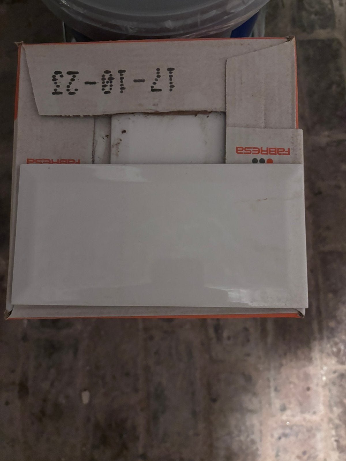 2 dozen ketamische wandtegel ( metrotegel), 20 à 40 cm, Céramique, Enlèvement, Moins de 20 cm