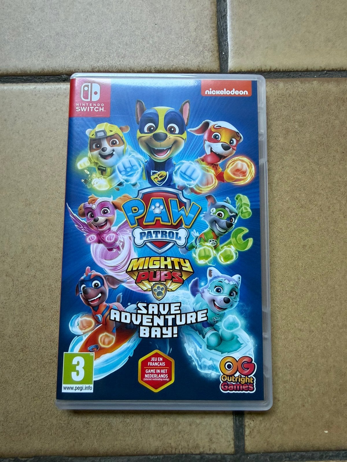 Switch game Paw Patrol Mighty Pups, Enlèvement, Utilisé