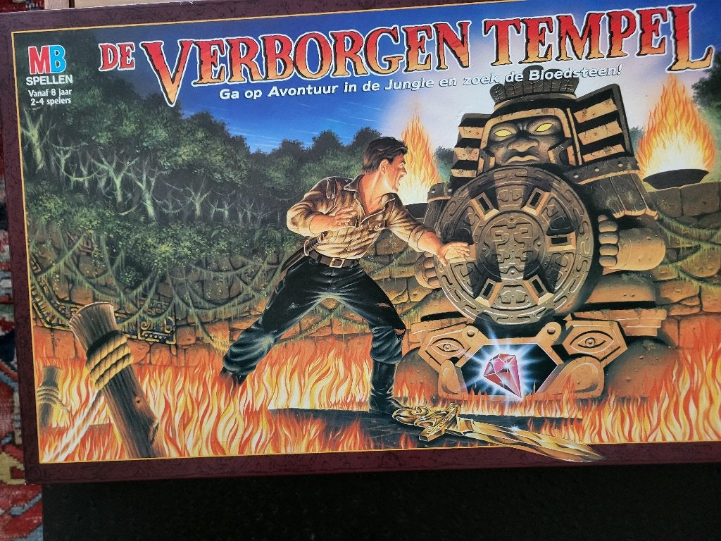 spel de verborgen tempel, Drie of vier spelers, Ophalen of Verzenden, Zo goed als nieuw, White Goblin Games