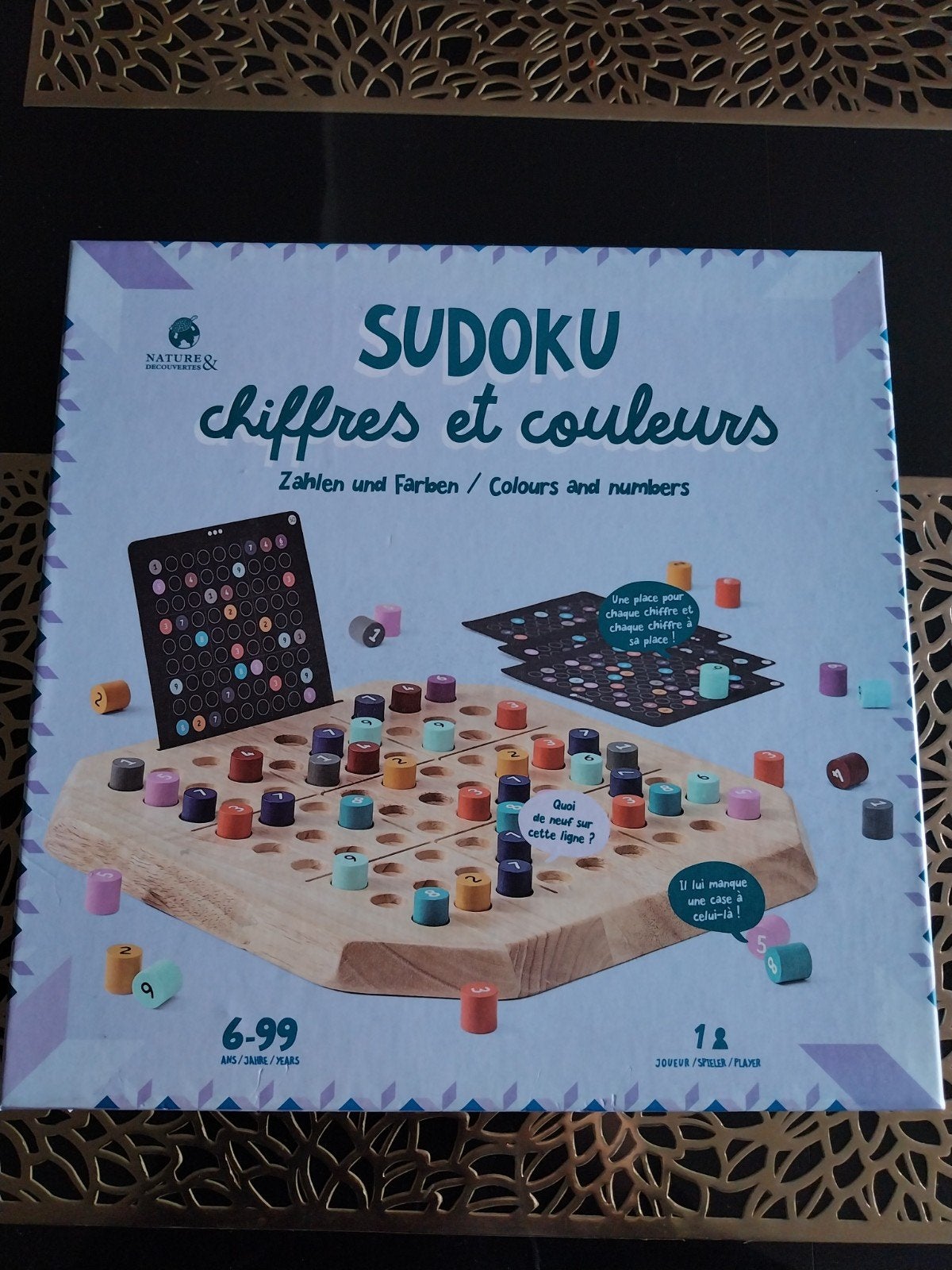 Jeu SUDOKU Chiffres et Couleurs Nature et Découvertes, Enlèvement, Comme neuf
