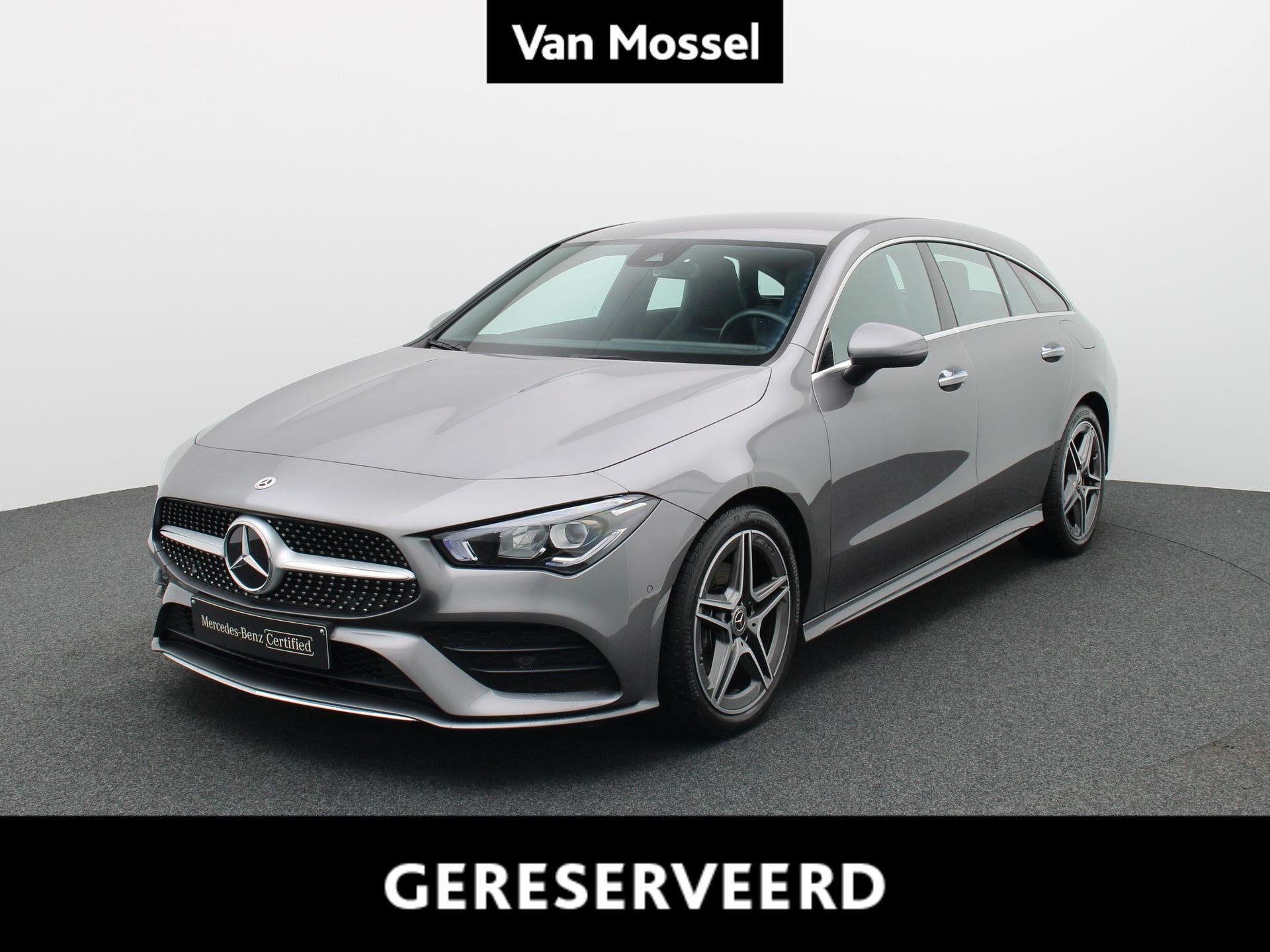 Mercedes-Benz CLA 180 AMG Line SHOOTING BRAKE 1Y USED GARANT, Auto's, Stof, Gebruikt, Zwart, 4 cilinders