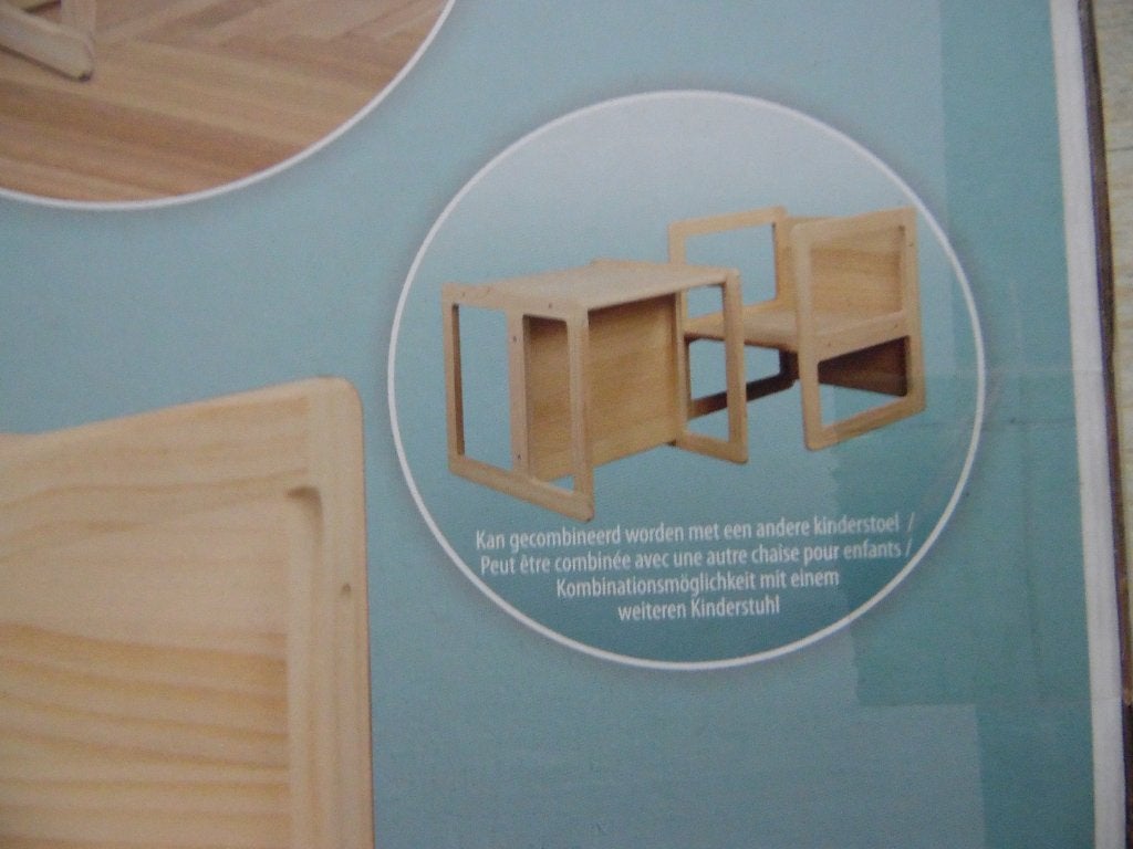 Stoel/tafel, Enfants & Bébés, Chambre d'enfant | Tables & Chaises, Enlèvement, Comme neuf, Table(s) et Chaise(s)
