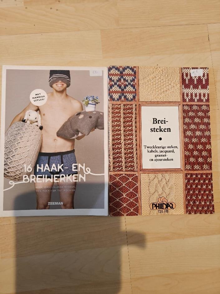 breiboeken, Ophalen, Zo goed als nieuw, Breien of Haken