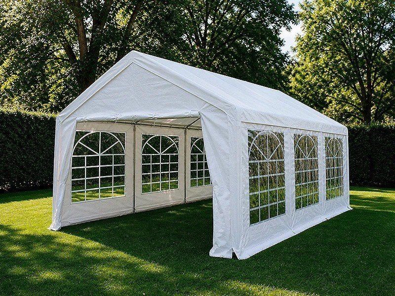 Partytent 4x6 mtr - Huren, Ophalen, Zo goed als nieuw