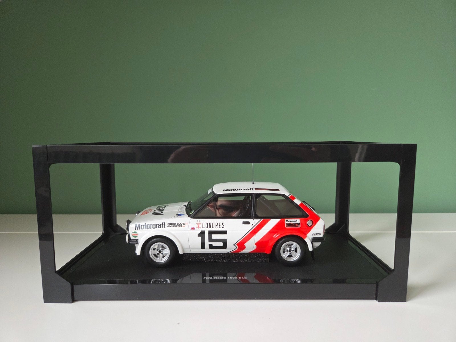 Otto Mobile Ford Fiesta 1600 Gr.2 Rallye Monte Carlo OT1271, Hobby en Vrije tijd, Ophalen of Verzenden, Nieuw, Auto, OttOMobile