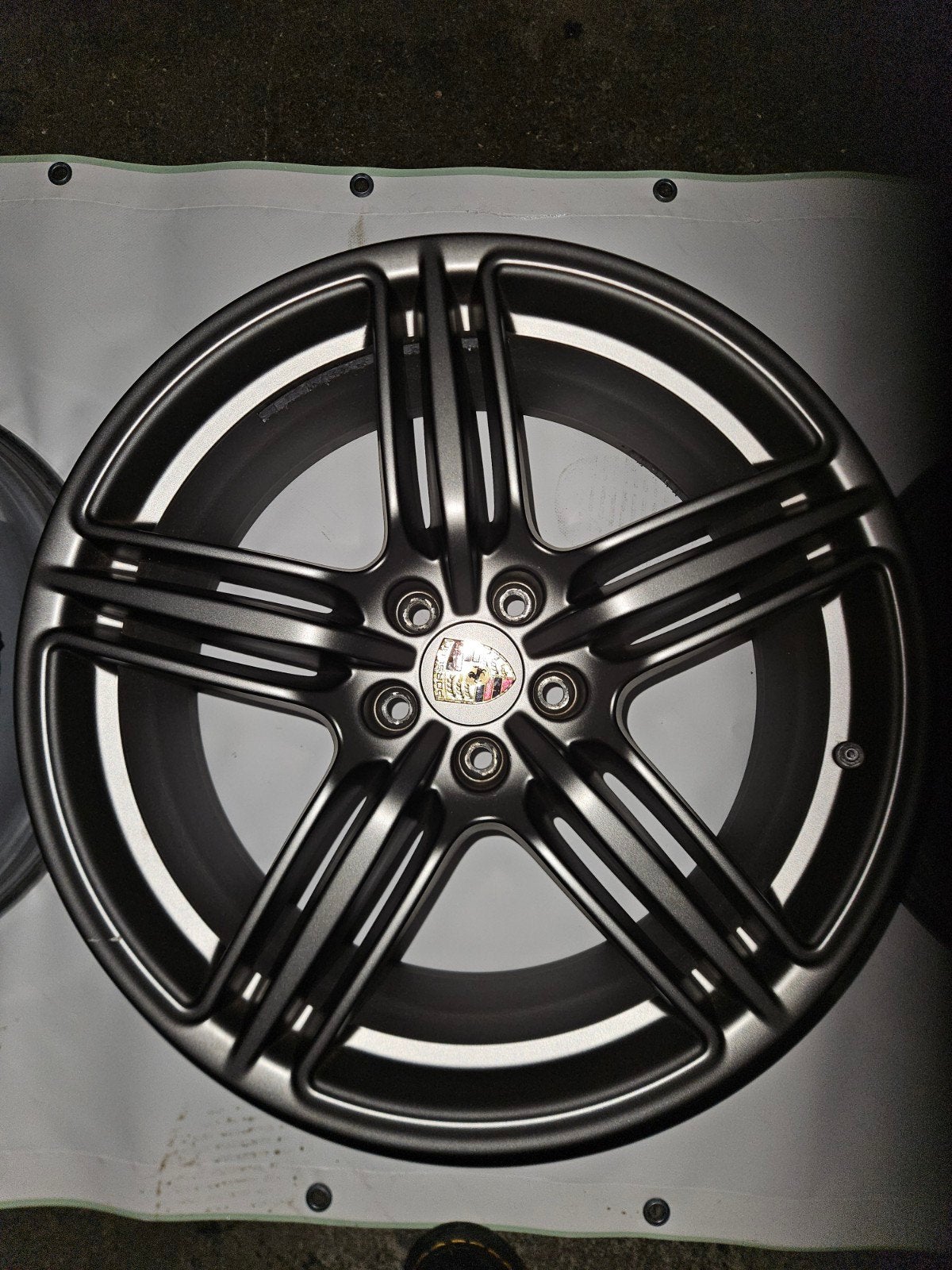Porsche macan 19 velgen antracietgrijs, Auto-onderdelen, Ophalen, 19 inch, Velg(en)