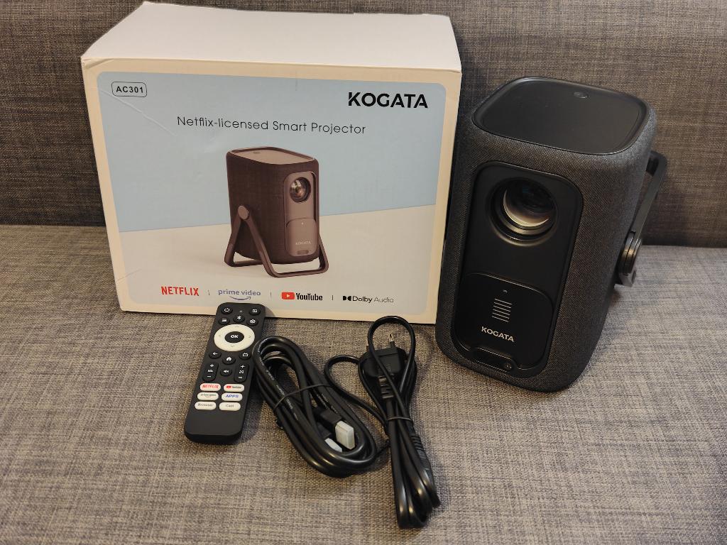 Draagbare 4K-projector, Netflix, Dolby, WiFi 6, Kogata, Nieuw, Ophalen of Verzenden, LCD