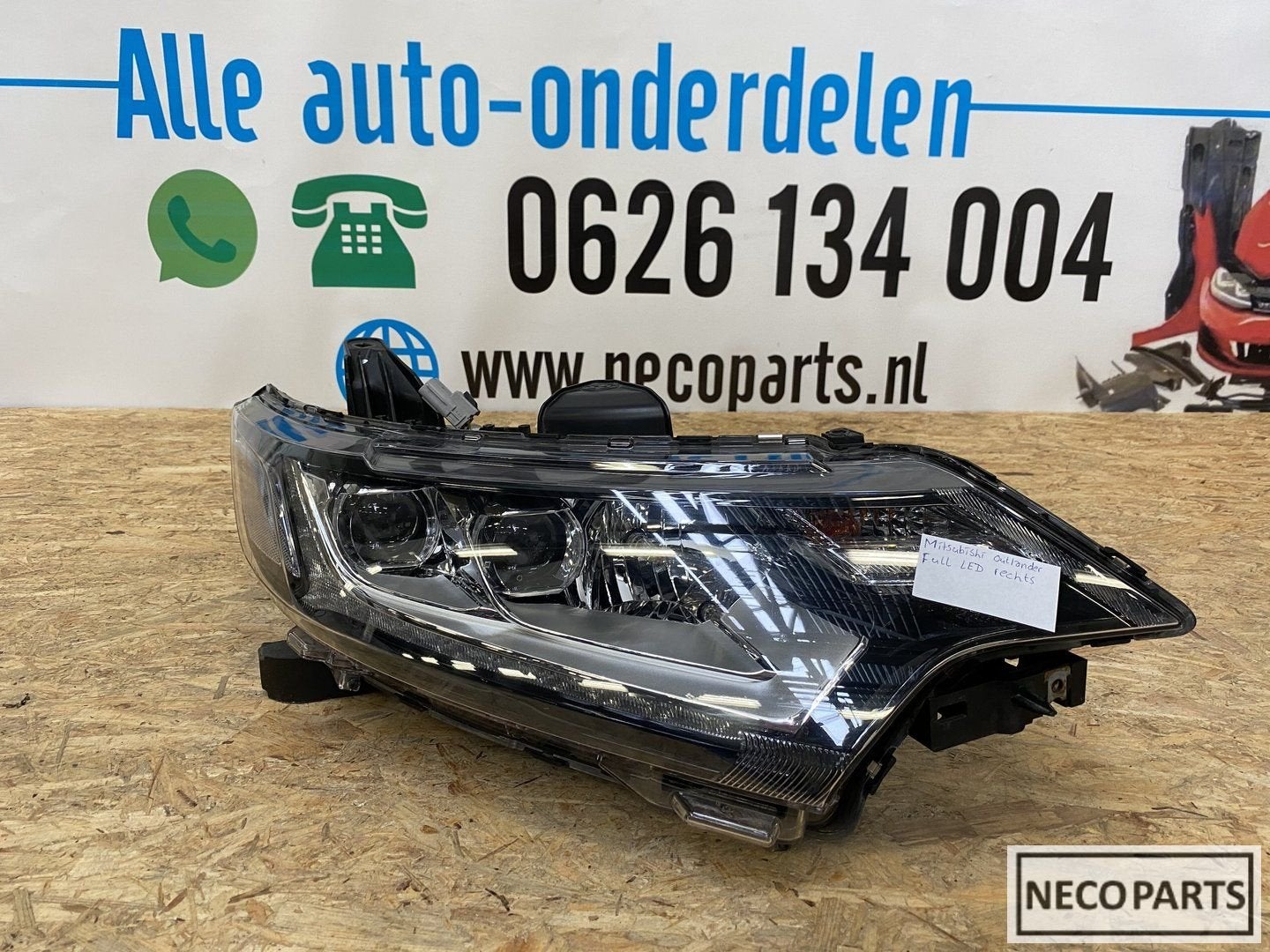 Mitsubishi outlander full led koplamp rechts 8301C8-64, Autos : Pièces & Accessoires, Éclairage, Mitsubishi, Utilisé, Enlèvement ou Envoi