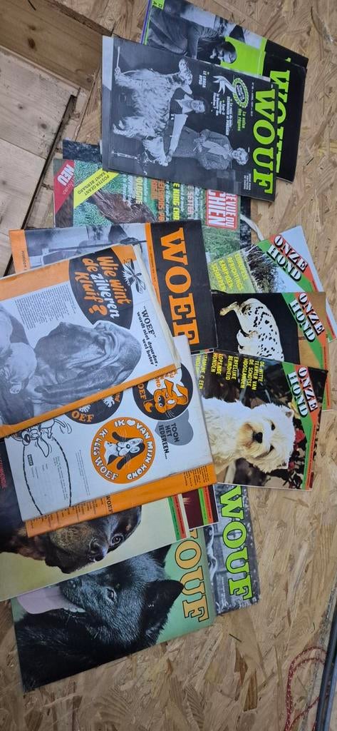 Honden magazine - verschillende tijdschriften, Ophalen
