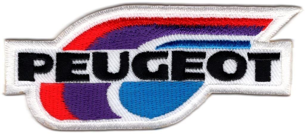 Peugeot stoffen opstrijk patch embleem #1, Verzenden, Nieuw