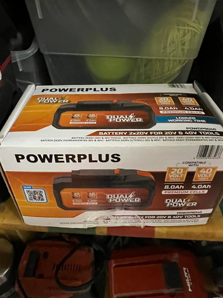 Batterie neuve powerplus, Bricolage & Construction, Enlèvement, Neuf