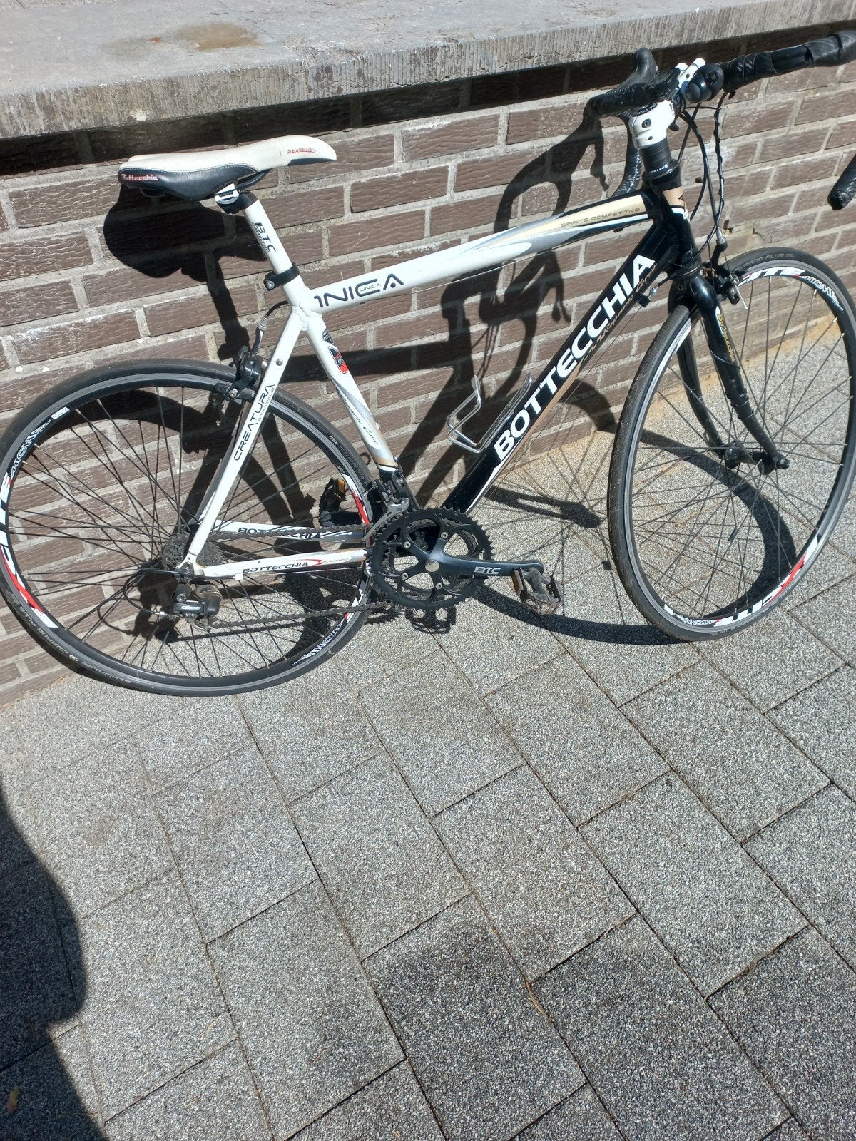 dames fiets, Ophalen