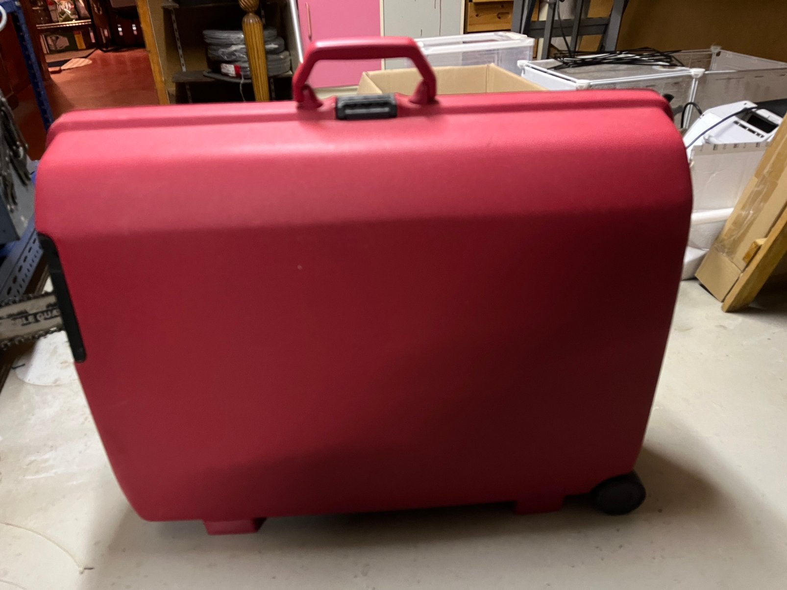 Étui de voyage Samsonite, 70 cm ou plus, Plastique dur, Comme neuf, Enlèvement