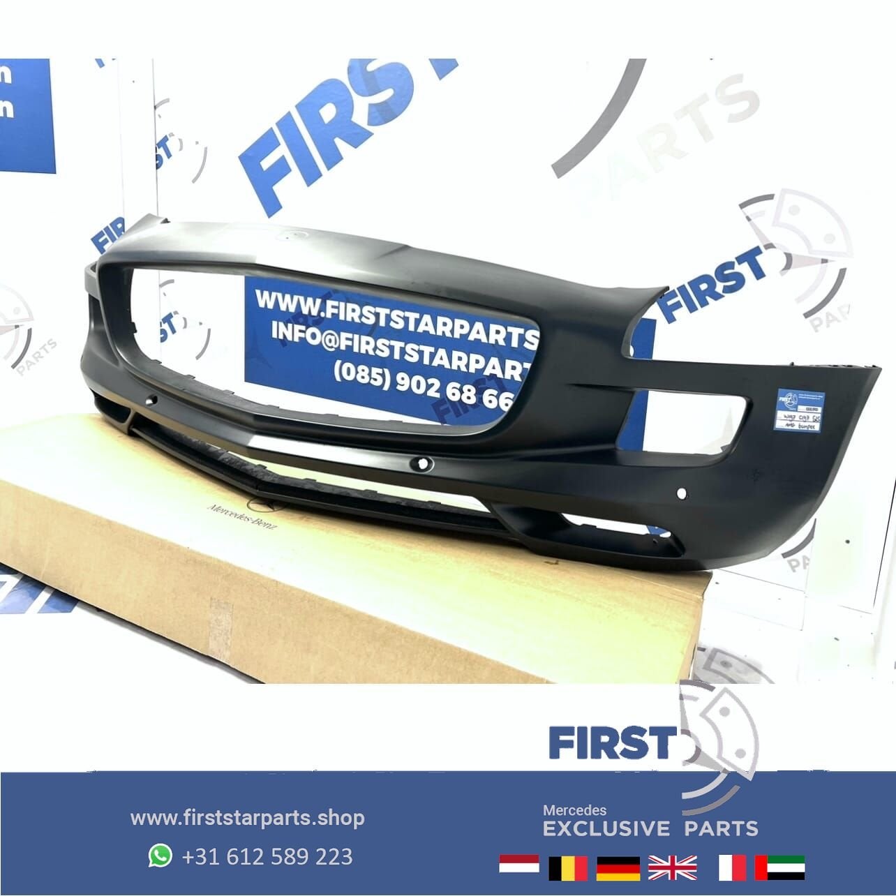 W197 C197 R197 SLS AMG63 VOORBUMPER BUMPER A1978850025 SLS 6, Utilisé, -, Avant, -