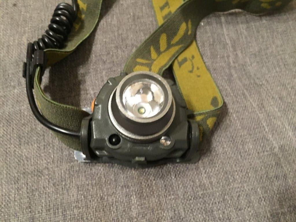Ghost hunter gear 071 Hofftech hoofdlamp, Enlèvement ou Envoi, Comme neuf, Avec lumière