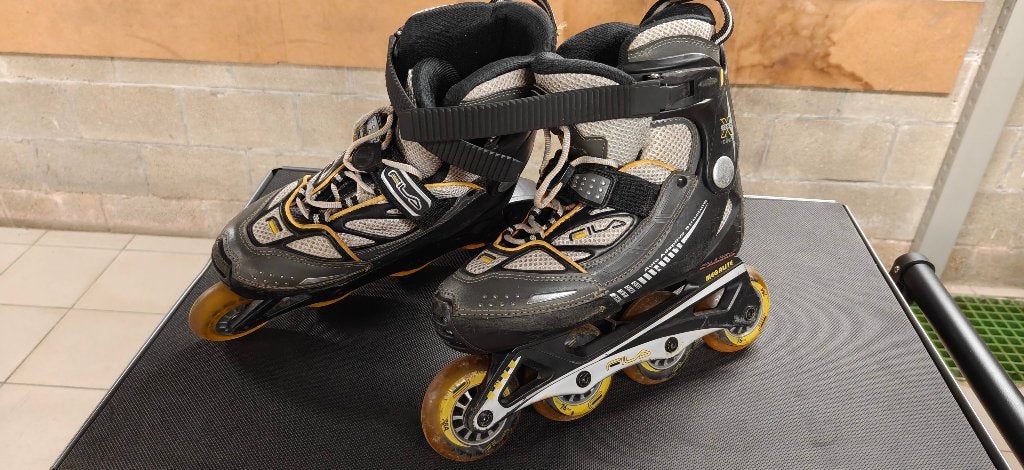 Patins à roulettes, patins à roues alignées réglables 35-38,, Enlèvement, Réglable, Utilisé, Rollers 4 roues en ligne
