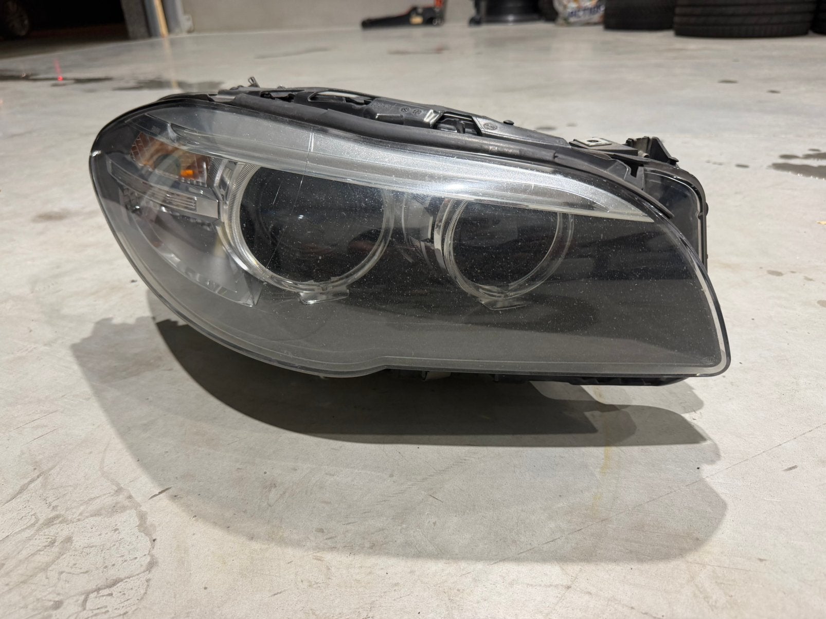 BMW 5 serie F10 F11 Koplamp rechts inclusief modules, Auto-onderdelen, Ophalen of Verzenden, Gebruikt, BMW