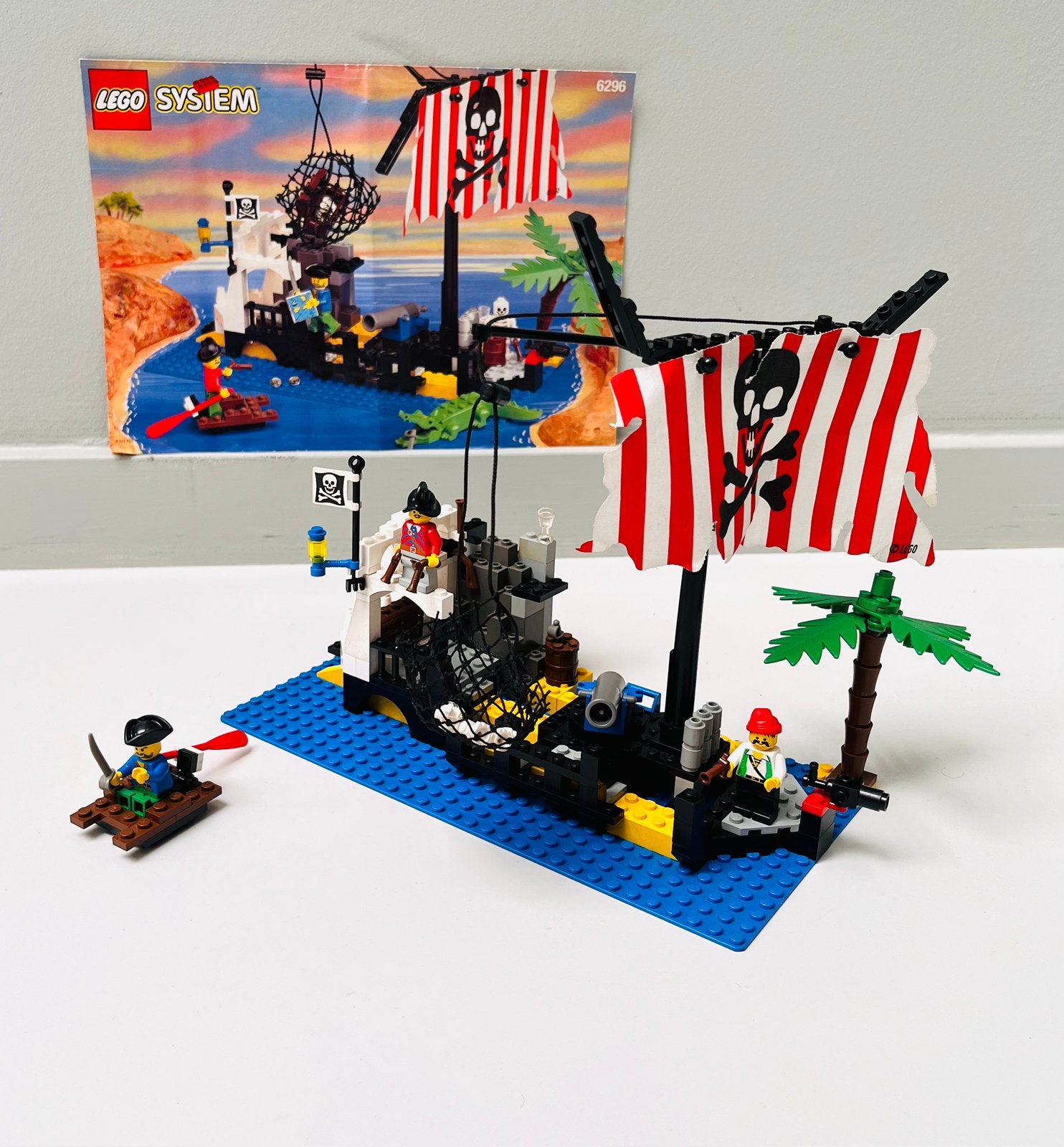LEGO Pirates 6296 – Shipwreck Island (1996) - compleet, Kinderen en Baby's, Speelgoed | Duplo en Lego, Zo goed als nieuw, Lego