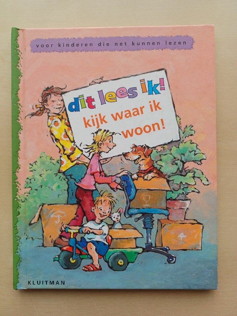 AVI 1 / Kijk waar ik woon!, Boeken, Ophalen of Verzenden, Zo goed als nieuw, Annemarie Dragt, Fictie algemeen