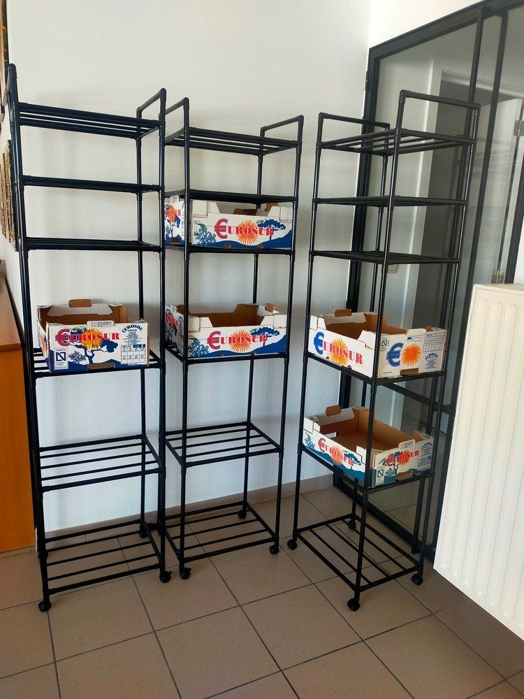 Étagère sur roulettes, Neuf, Métal, Étagère/rayonnage, Enlèvement