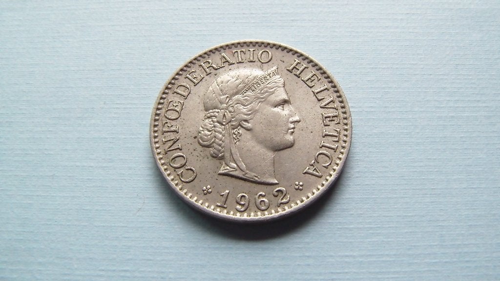 suisse 10 rappen 1962 B, Enlèvement