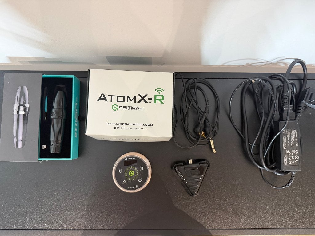Spektra Xion S PMU/tattoo toestel + Atom X-R & accessoires, Elektronische apparatuur, Onderdelen en Toebehoren, Ophalen of Verzenden