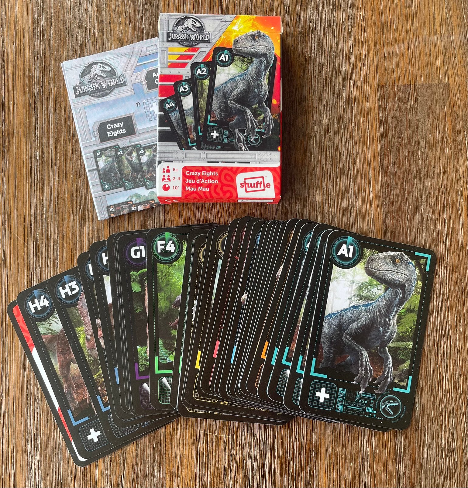 Dino-spel, Ophalen, Nieuw