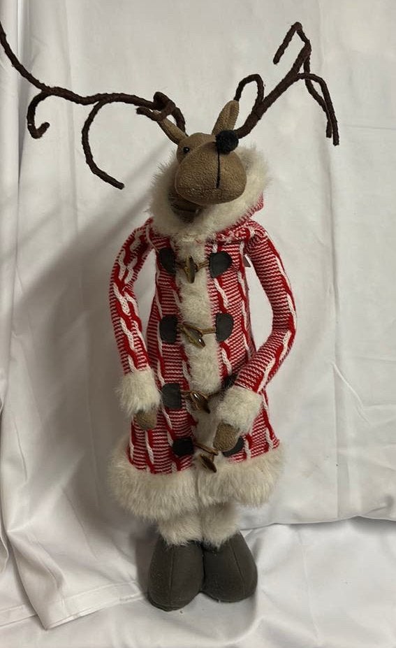 Rudolf het rendier - kerstdecoratie, Ophalen of Verzenden, Zo goed als nieuw