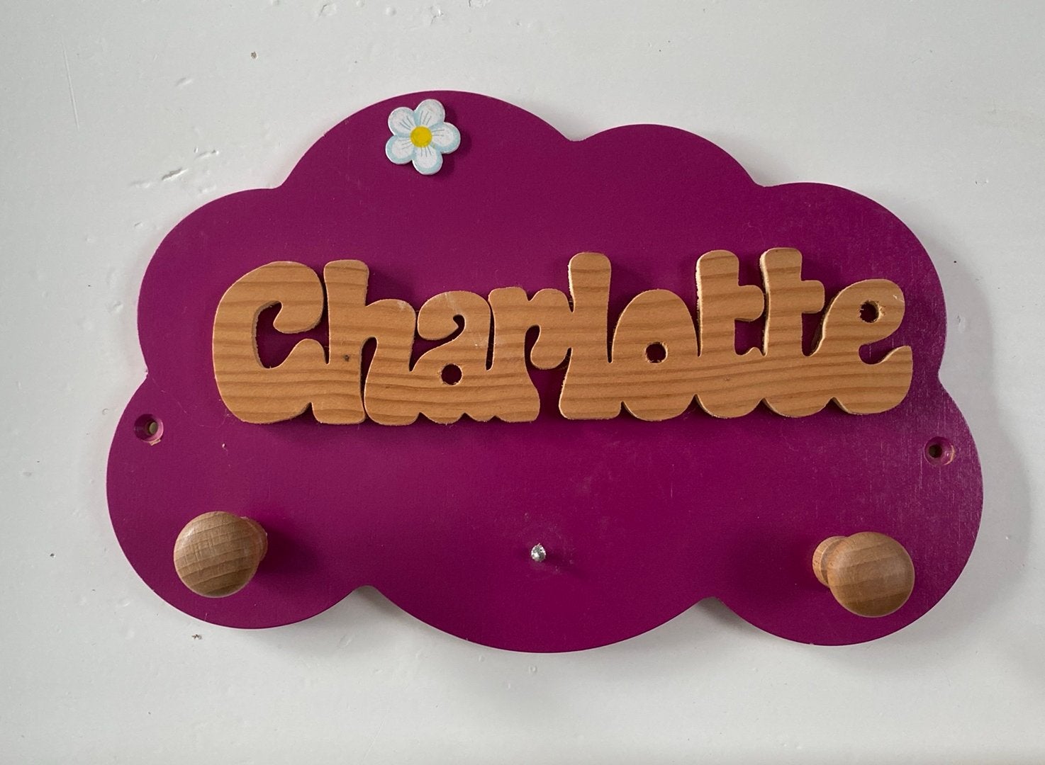 Leuke kinder kapstok voor een Charlotte, Huis en Inrichting, Ophalen of Verzenden, Zo goed als nieuw, Minder dan 100 cm, Kinderkapstok