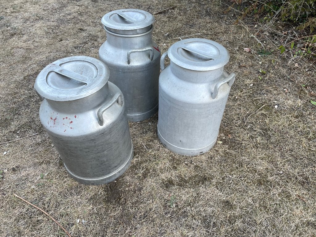 Melkkan aluminium, Ophalen