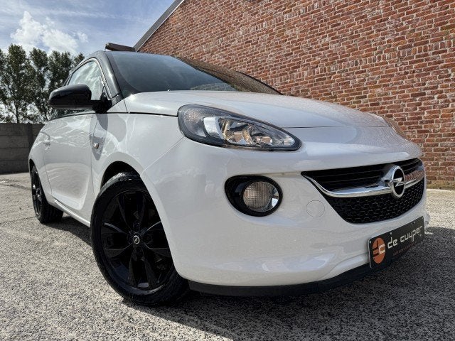 Opel Adam 1.4i "30 000km" Carplay/airco/cruise/pdc/oh-boek, Auto's, Voorwielaandrijving, 4 cilinders, Wit, Bedrijf