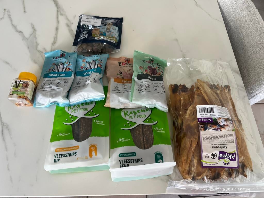 Lot gezonde hondensnacks, Dieren en Toebehoren, Ophalen of Verzenden, Hond