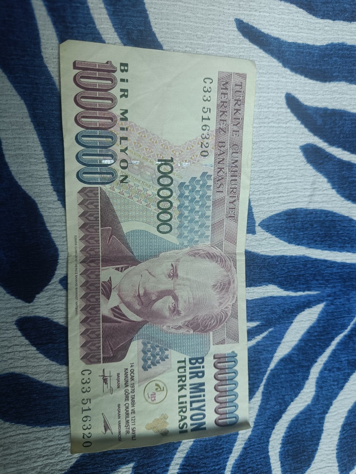 Billet de banque turc, Enlèvement, Autres pays, Billets en vrac