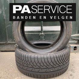 2x Michelin 225 40 18 met 6,5 mm winterbanden, Autos : Pièces & Accessoires, Pneus & Jantes, Jante(s), Utilisé, Enlèvement ou Envoi