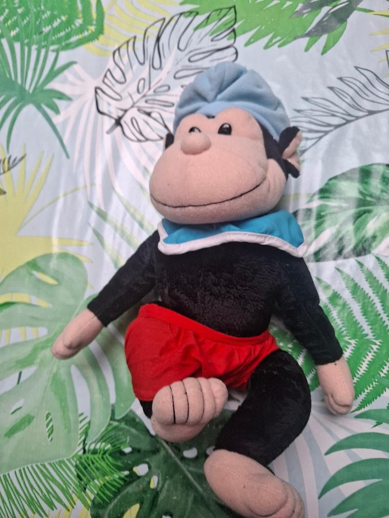 Knuffel Choco en Jomemke, Enfants & Bébés, Jouets | Peluches, Singe, Autres marques, Comme neuf, Multicolore