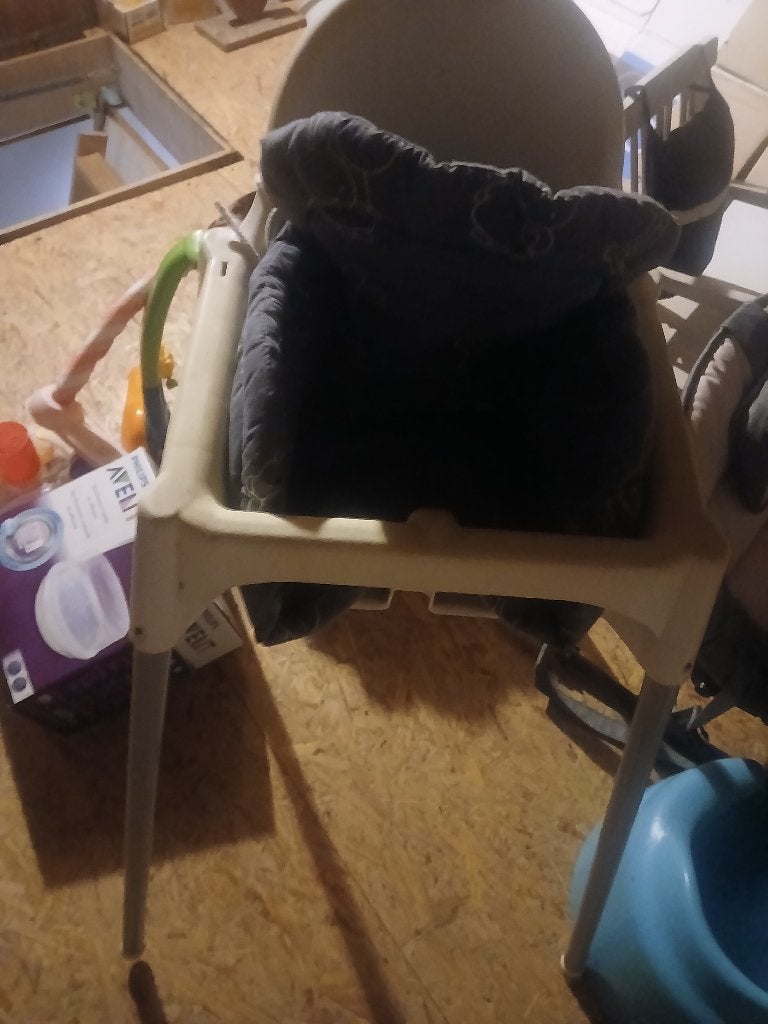 Eetstoel, Ophalen, Gebruikt, Overige typen, Aanschuifbaar