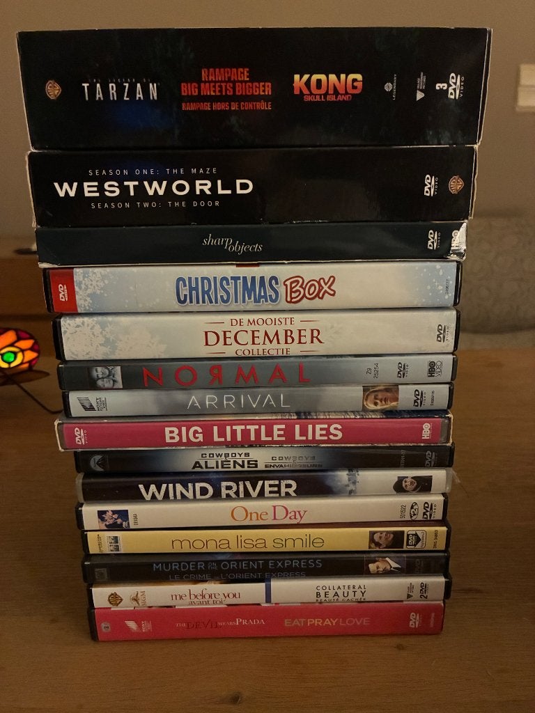 Pakket van 15 DVD’s, Cd's en Dvd's, Dvd's | Cabaret en Sketches, Overige artiesten, Nederlands, Overige typen, Zo goed als nieuw